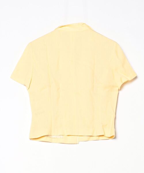 M'S GRACY 「M'S GRACY」 半袖ブラウス 40 イエロー レディース