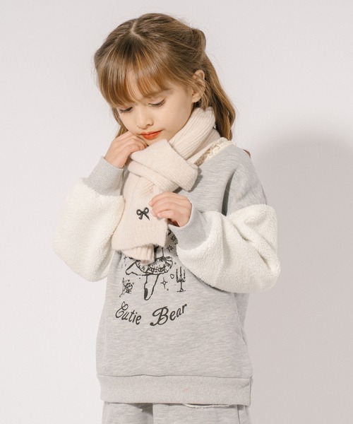 URBAN CHERRY（アーバンチェリー） マフラー ワンポイントリボン刺繍