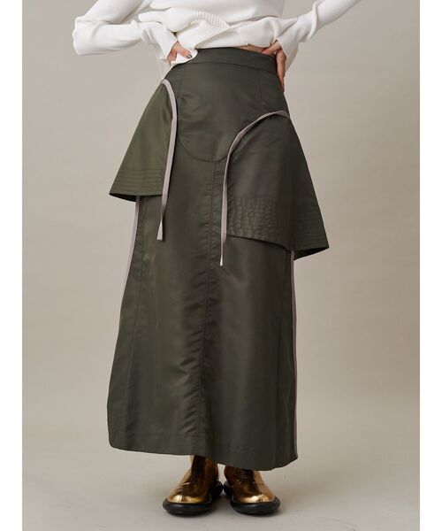 UN3D.（アンスリード） スカート PEPLUM PARTS MA-1 SK / ペプラム