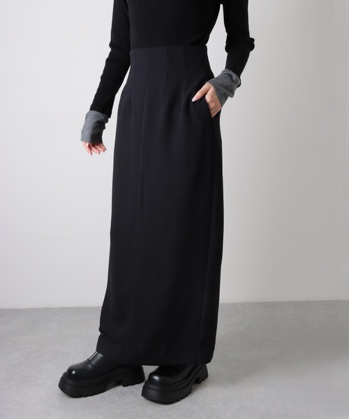ロングスカート MOUSSY | SHIRRING ロングスカート (スカート(ロング) ) |SHEL