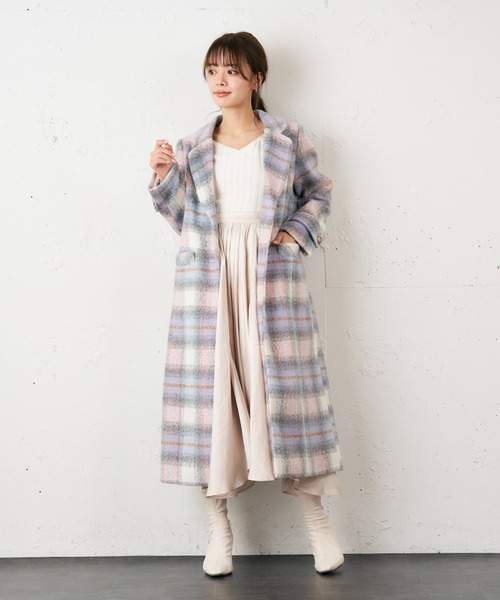 「MIIA」 チェスターコート FREE ブラウン系その他2 レディース_画像7