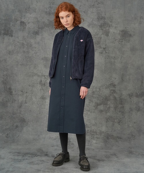 Danton（ダントン） ブルゾン 38 ネイビー レディース : ZOZOTOWN