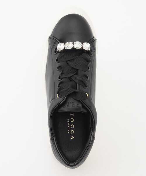 晴雨兼用・軽量・抗菌消臭】BIJOUX RIBBON SNEAKERS スニーカー