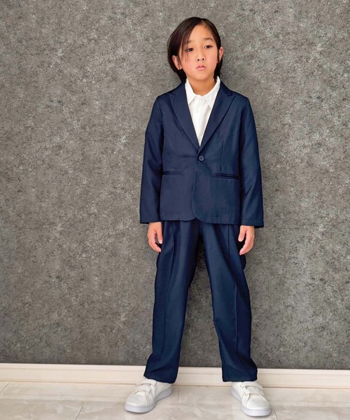 男の子用　フォーマルセットアップ フォーマル 発表会 卒園式 入学式 ストレッチスーツセット