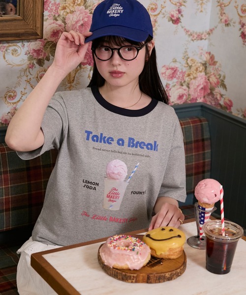 forksy.（フォルクシー） tシャツ 「The Little BAKERY TOKYO × forksy