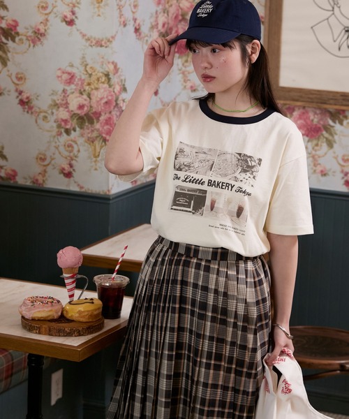 forksy.（フォルクシー） tシャツ 「The Little BAKERY TOKYO × forksy