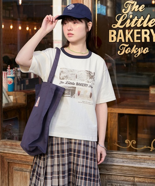 forksy.（フォルクシー） tシャツ 「The Little BAKERY TOKYO × forksy