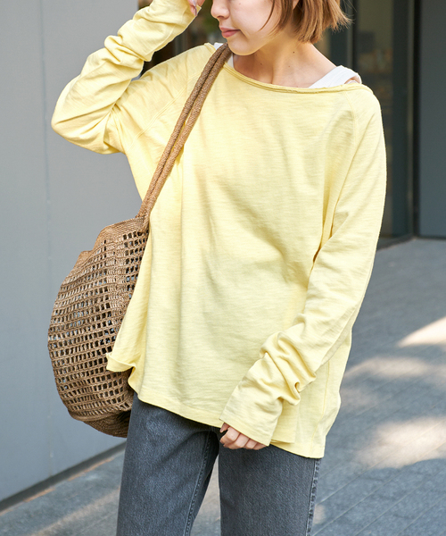 Spick and Span コットンスラブクルーネックプルオーバー - メルカリ
