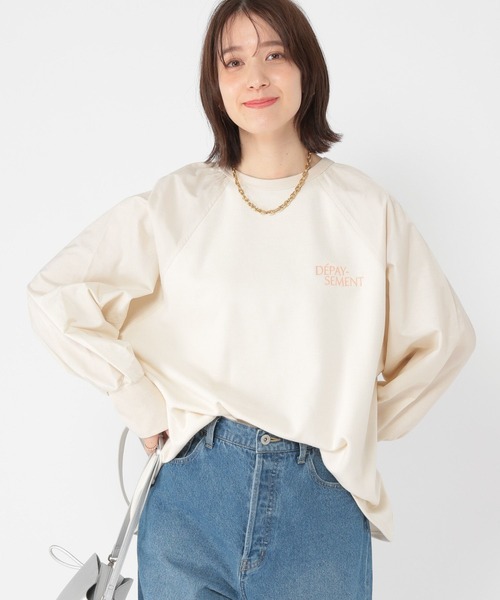 ジャスグリッティー 新品・未試着品上品ラグランプルオーバー