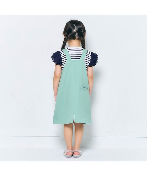 tシャツ 「ジュニア対応」ワッフルレース・フリル半袖Tシャツ キッズ 子供服 女の子 | apres les cours | 07