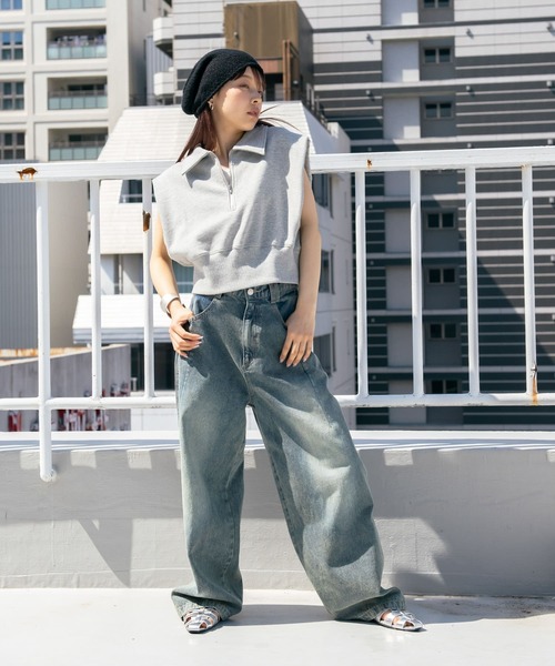 スウェット SOMEWHERE SWEAT ワンピース レディース メンズ