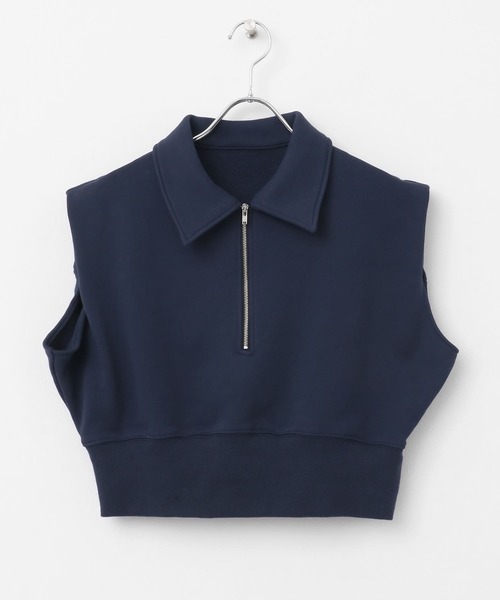 トレーナー スウェット FULL Zip Sweater スウェット レディース ONCILY トレーナー スウェット STAND NECK FULL-ZIP SWEAT