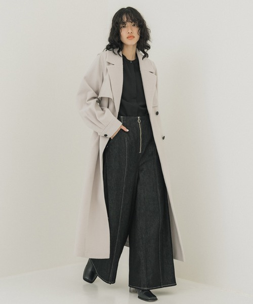 PUBLIC TOKYO（パブリックトウキョウ） チェスターコート 1 ブラック