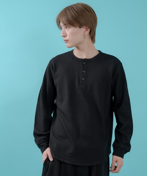 SIDEWAY STANCE（サイドウェイスタンス） ヘンリーネック tシャツ