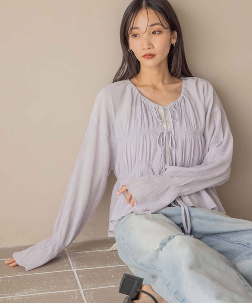 LOWRYS FARM（ローリーズファーム） ブラウス シャツ ヨウリュウ