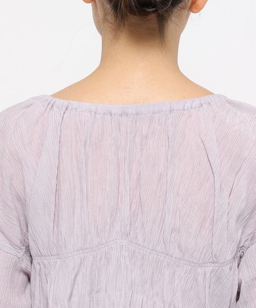 ブラウス シャツ ヨウリュウシャーリングショートブラウス 289336 レディース LOWRYS FARM ブラウス シャツ ヨウリュウシャーリングショート