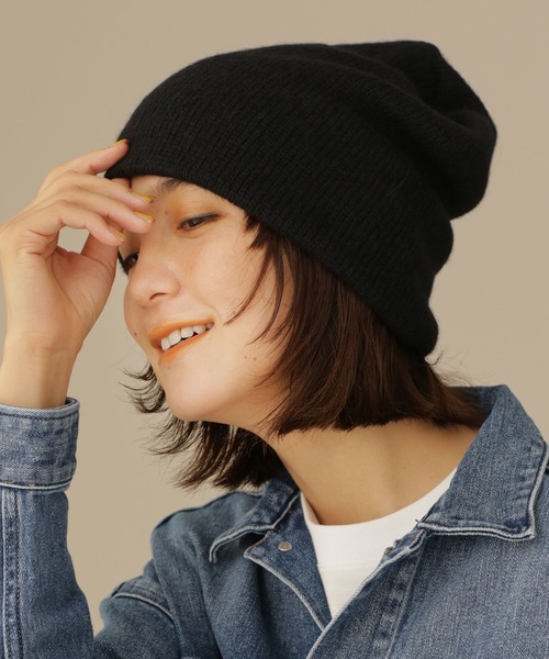 La Maison de Lyllis（ラメゾンドリリス） ニットキャップ FREE