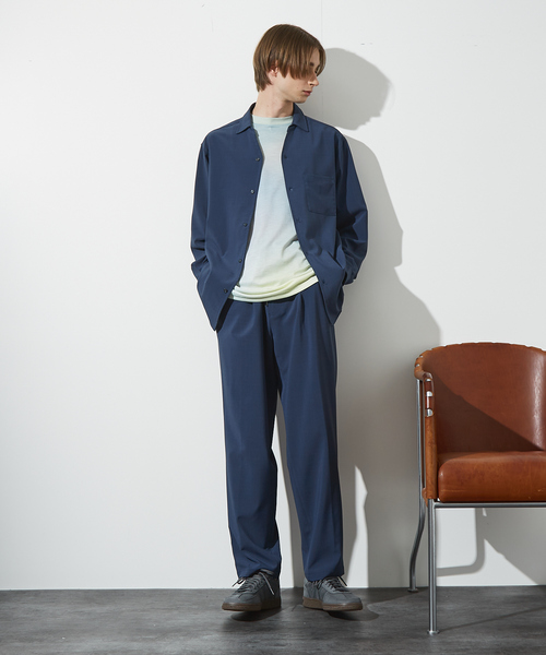 ABAHOUSE シャツ 2点セット「WEB限定」セットアップ