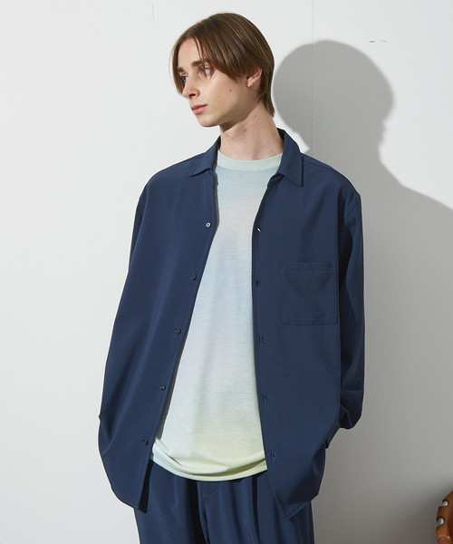 レディース 薄手 シャツ パンツ カジュアル 2点セット c3545 ABAHOUSE シャツ 2点セット「WEB限定」セットアップ