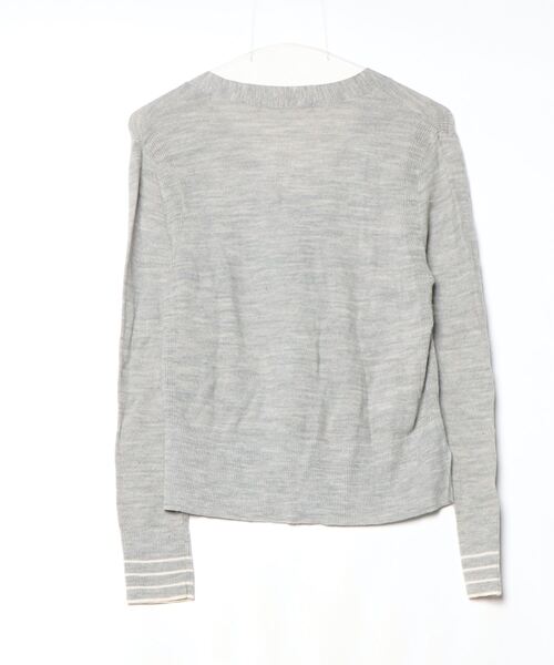 「COMPTOIR DES COTONNIERS」 ニットカーディガン 7 グレー レディース_画像2