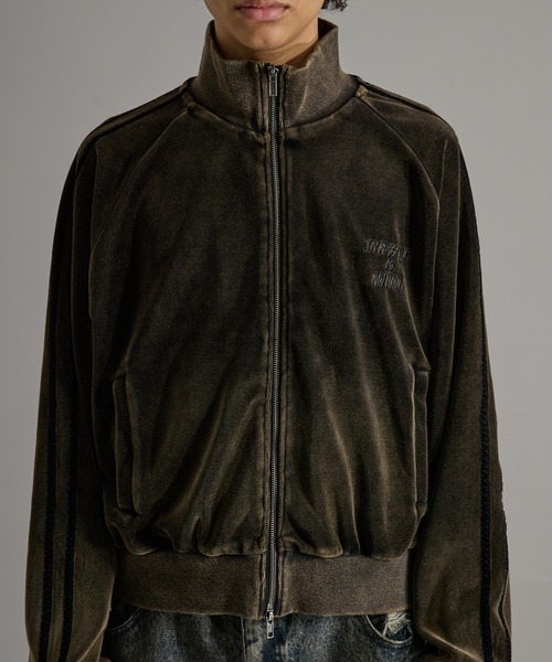ANDER HUNK ジャージ Faded Short Track Jacket/フェード