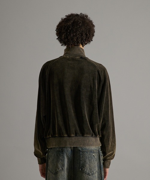 ANDER HUNK ジャージ Faded Short Track Jacket/フェード