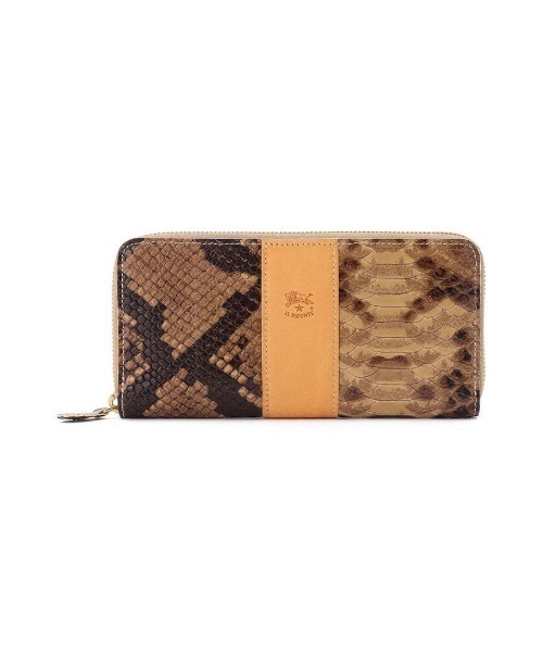 IL BISONTE 財布 / WALLET SNAKE PRINT 2025 SPRING SUMMER