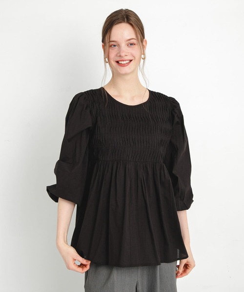 lala　verybrain コットンブラウス URBAN RESEARCH Sonny Label ブラウス シャツ エアリーコットン