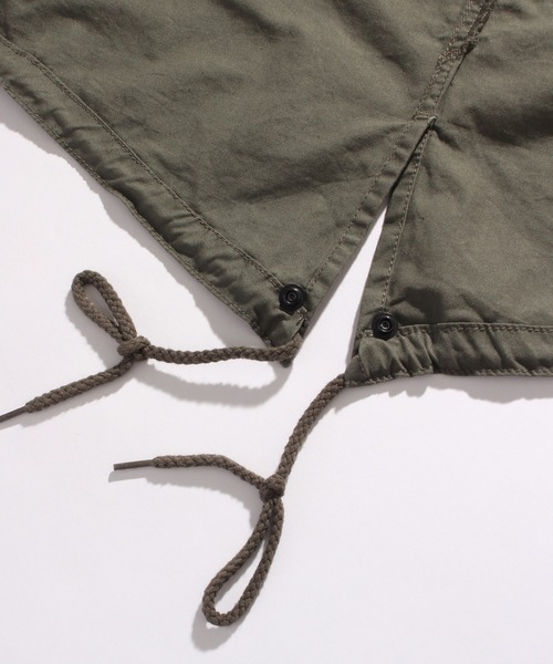 「HOUSTON」 モッズコート S カーキ メンズ_画像8