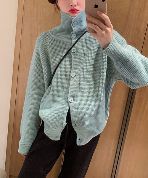 「meJane」 ニットカーディガン FREE オフホワイト レディース_画像3