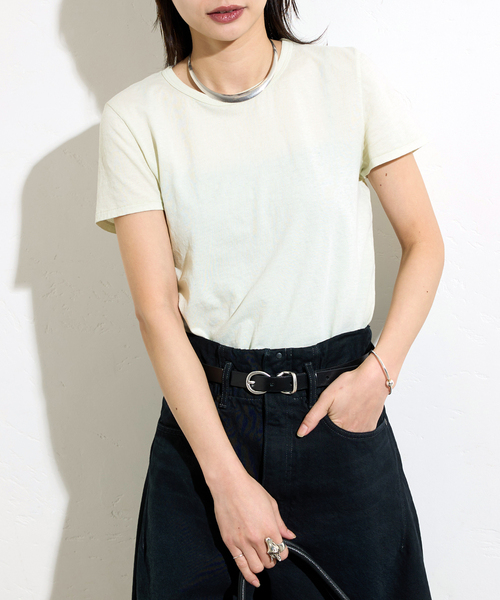 tシャツ 「ASHER LA/アッシャー エルエー」NOE BABY TEE レディース
