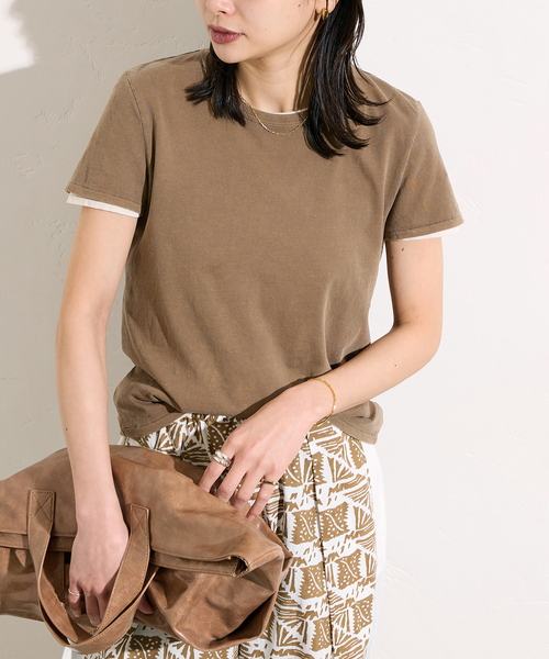 tシャツ 「ASHER LA/アッシャー エルエー」NOE BABY TEE レディース JOURNAL STANDARD tシャツ 「ASHER LA/アッシャー エルエー」NOE