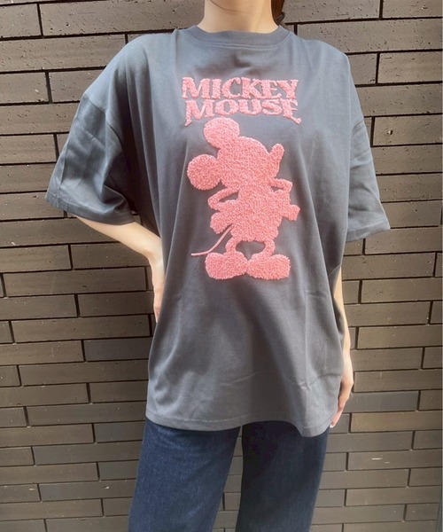 2点まとめ　クレイジーシャツピンクDisney シングルステッチ　Tシャツ. MD IDOL STAR LS Tシャツ / MINNIE（Tシャツ/カットソー