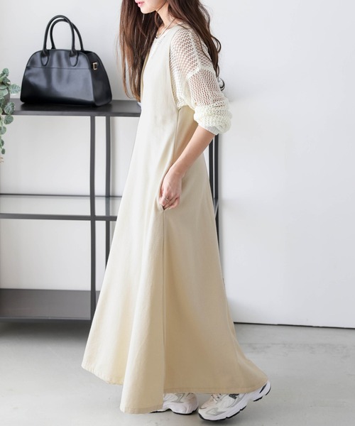 ジャンパースカート Vネックジャンパースカート : ZOZOTOWN Yahoo!店