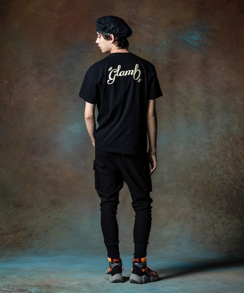 「glamb」 半袖Tシャツ M ブラック メンズ