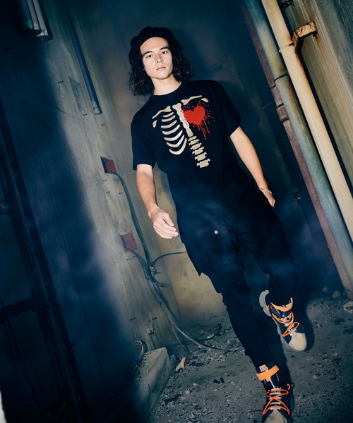 「glamb」 半袖Tシャツ M ブラック メンズ