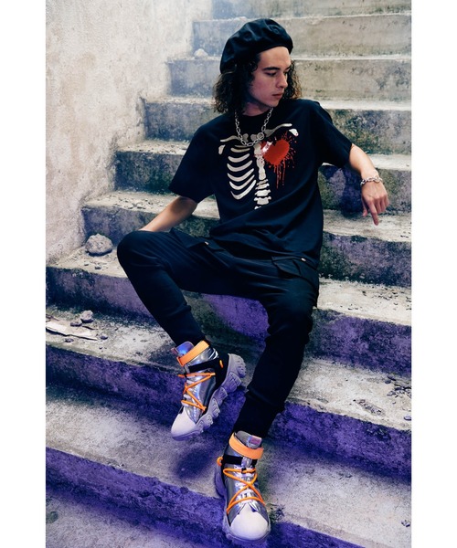「glamb」 半袖Tシャツ M ブラック メンズ