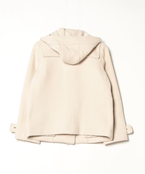「B:MING by BEAMS」 ダッフルコート MEDIUM アイボリー レディース_画像2