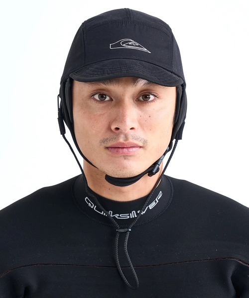 Quiksilver UPF 50+ 撥水キャップサーフィンキャップ OUTLET】Quiksilver COLD WATER SURF CAP サーフキャップ