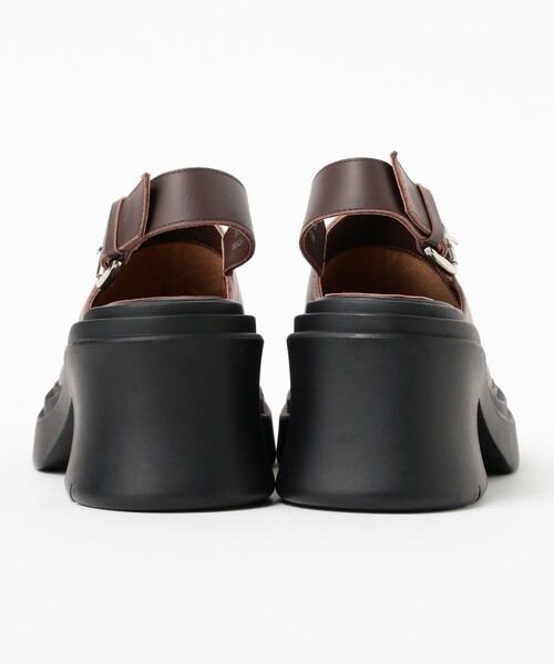 MOHI… × RAY BEAMS / サンダル/38/BLK/レザー/nsh713-1/【別注】MOHI / サボ Ray BEAMS（レイ ビームス） サンダル 「別注」MOHI / サボ レディース