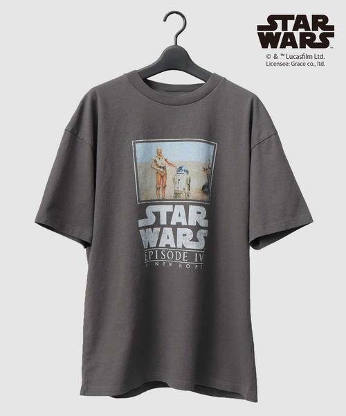 Goodwear（グッドウェア） tシャツ STAR WARS 古着風 プリント Tシャツ