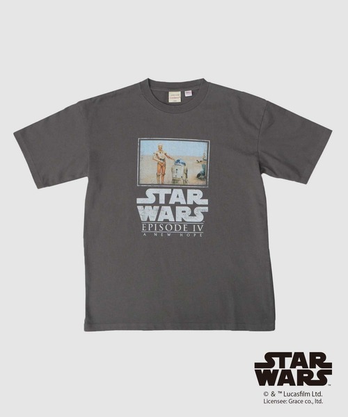 Goodwear（グッドウェア） tシャツ STAR WARS 古着風 プリント Tシャツ