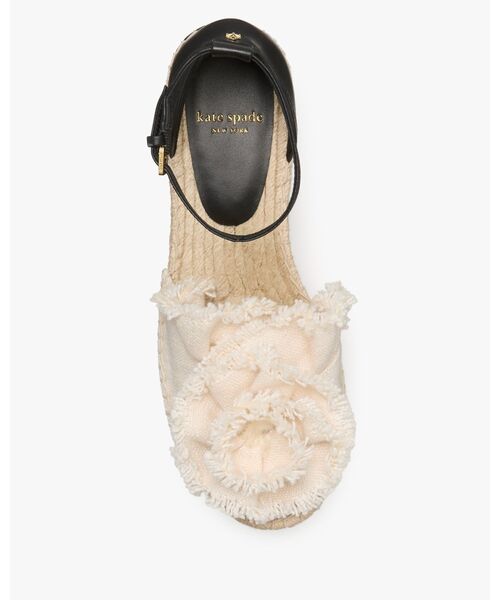 Kate Spade フローリッシュ エスパドリーユ ウェッジサンダル kate spade NEW YORK サンダル フローリッシュ エスパドリーユ