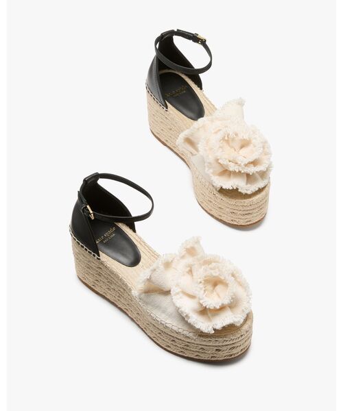 Kate Spade フローリッシュ エスパドリーユ ウェッジサンダル kate spade NEW YORK サンダル フローリッシュ エスパドリーユ