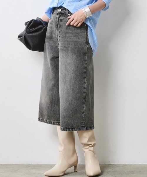 CHIC STYLE（シックスタイル） ハーフパンツ ジーンズ デニム デニム