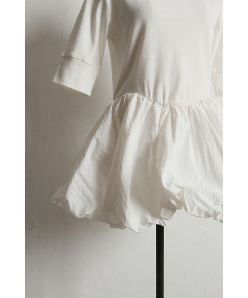 &. NOSTALGIA（ノスタルジア） tシャツ 「ZOZO限定」バルーンペプラム