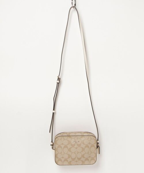 COACH ベージュ ロゴ ショルダーバッグ COACH 「COACH」 ショルダーバッグ - ベージュ レディース