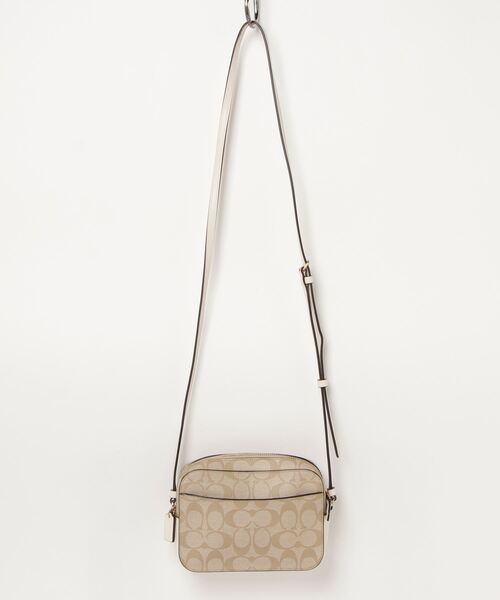 COACH 「COACH」 ショルダーバッグ - ベージュ レディース