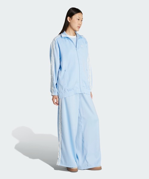 アディダス 白青 サテン スーパースター トラックトップ 女性S ジャージ 人気 楽天市場】アディダス レディース スーパースター トラック