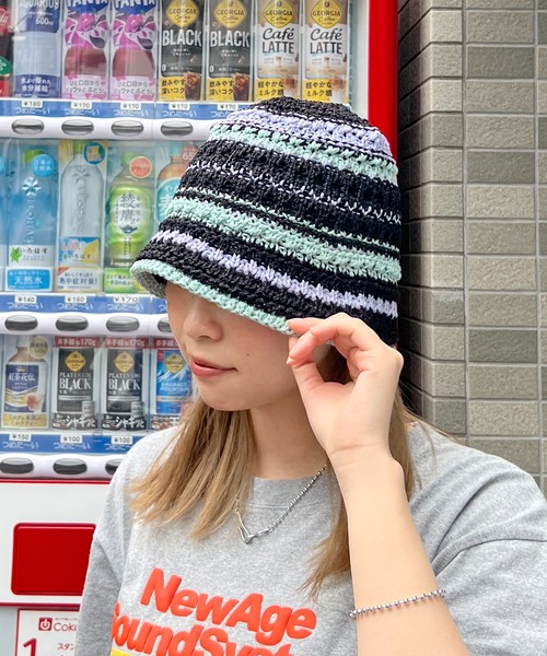 【めめ⭐︎様オーダー品】＊ハンドメイドのクロシェハット＊5点 めめ⭐︎様オーダー品】＊ハンドメイドのクロシェハット＊5点 帽子